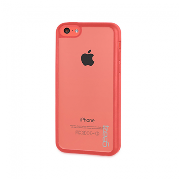 Gear4 IceBox Edge iPhone 5c Case - Coral - Back View