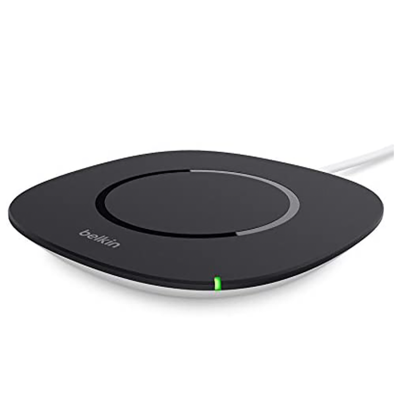 Belkin Boost Up Qi Wireless Charging Pad 5 W - Black - Front View
