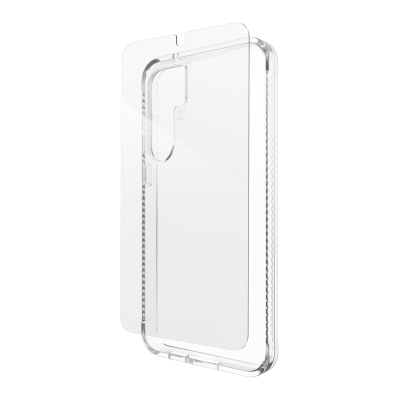 ZAGG Luxe Galaxy A55 5G Case & Screen Protector Bundle - Clear