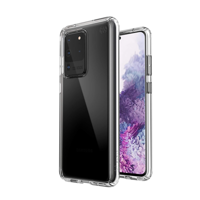 Speck Presidio Prefect-Clear Galaxy S20 Ultra Case - Clear - Front View