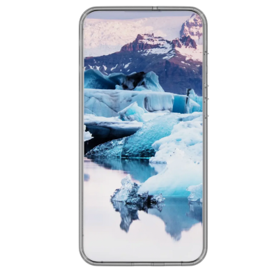 DBramante Recycled Cover Iceland Pro Galaxy S23 Case - Clear - Front View