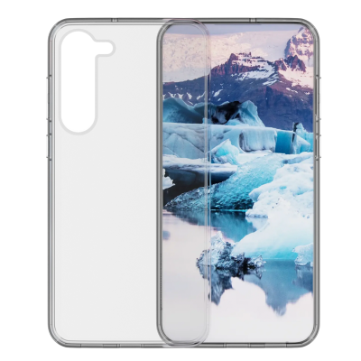 DBramante Recycled Cover Iceland Pro Galaxy S23 Case - Clear - Back View