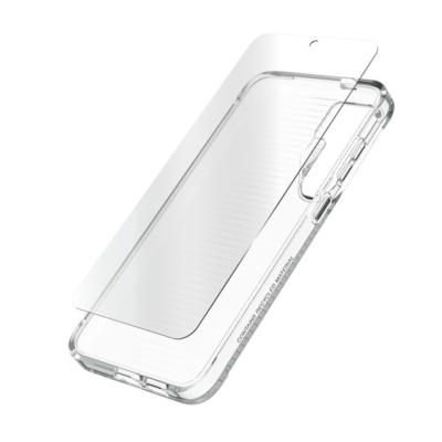 ZAGG Luxe Galaxy S24+ Case & Screen Protector Bundle - Clear
