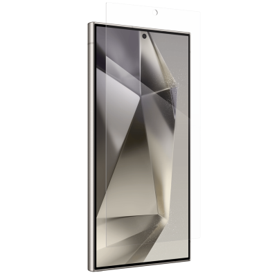 ZAGG InvisibleShield Flex XTR3 Protect Galaxy S24 Ultra Screen Protector - Clear - Front View