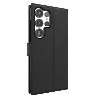 ZAGG Defence Folio Galaxy S25 Ultra Case - Black - Back View