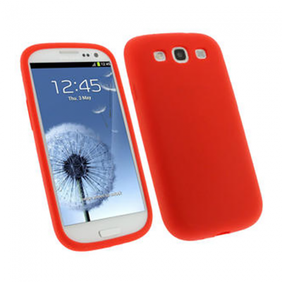 KOLAY Gel Galaxy S3 i9300 Case - Red