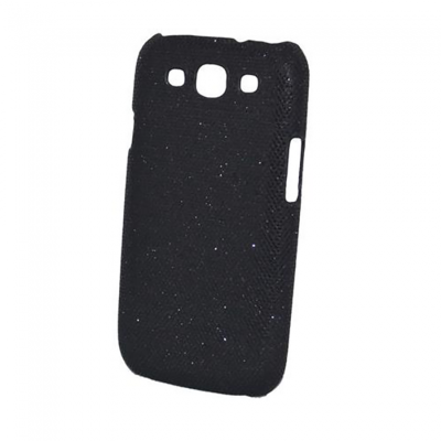 KOLAY Glitter Gel Galaxy S3 i9300 Case - Black