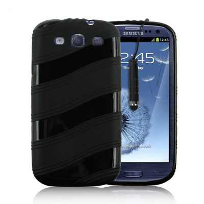 KOLAY Twist Galaxy S3 i9300 Case - Black