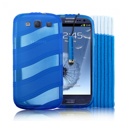 KOLAY Twist Galaxy S3 i9300 Case - Blue