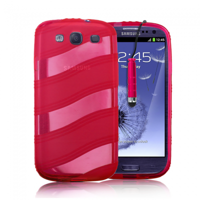 KOLAY Twist Galaxy S3 i9300 Case - Red