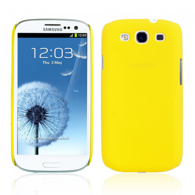 KOLAY Matte Hard Galaxy S3 i9300 Case - Yellow