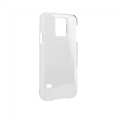 XQISIT iPlate Glossy Galaxy S5 Mini Case - Clear - Side View
