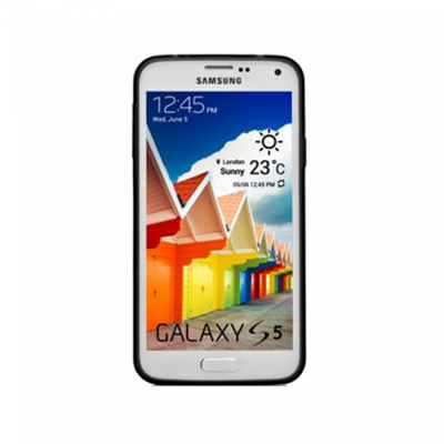 Ryse Luminous Galaxy S5 Case - Black (Non Glow) - Front View