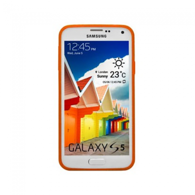 Ryse Luminous Galaxy S5 Case - Orange - Front View