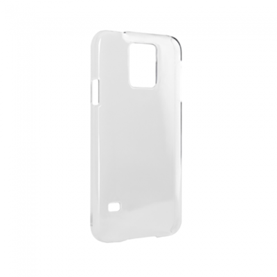 XQISIT iPlate Glossy Galaxy S5 Case - Clear - Side View