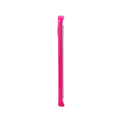 Ryse Frosted Back S6 Edge Plus Frosted Back Case - Hot Pink - Side View