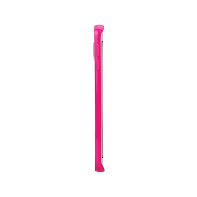 Ryse Frosted Back S6 Edge Frosted Back Case - Hot Pink - Side View