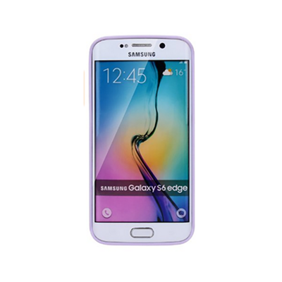 Ryse Frosted Back S6 Edge Frosted Back Case - Purple - Front View