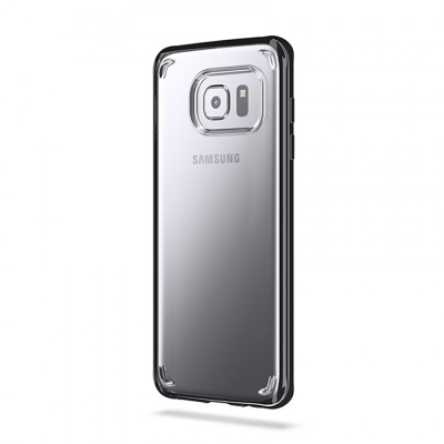 Griffin Reveal Galaxy S7 Edge Case - Black - Back View