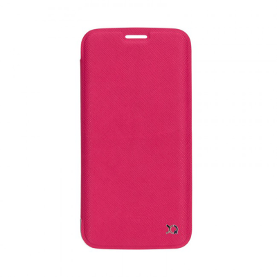 XQISIT Adour Flap Galaxy S7 EDGE Cover - Pink