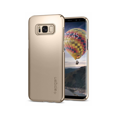 Spigen Thin Fit Galaxy S8 Plus Case - 571CS21674 - Gold Maple