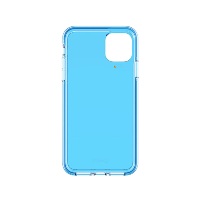 Gear4 Crystal Palace iPhone 11 Pro Max Case - Neon Blue - Front View