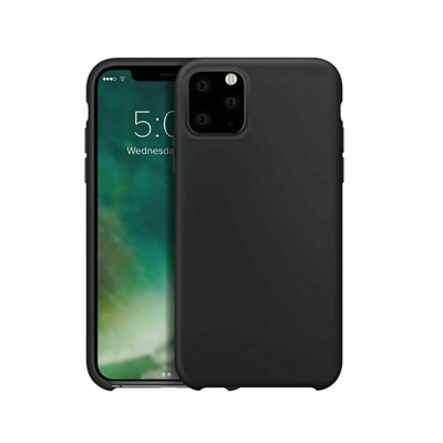 XQISIT Protective Silicone iPhone 11 Pro Case - Black