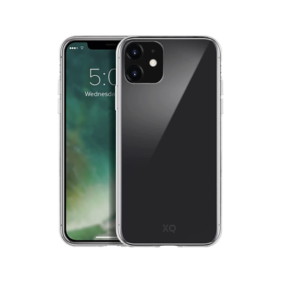 XQISIT Phantom Glass iPhone 11 Case - Clear