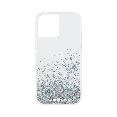 Case Mate Twinkle Ombre iPhone 12 Mini Case - Clear - Back View