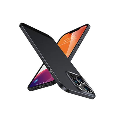 Humixx Ultra Thin iPhone 13 Pro Case - Clear Black