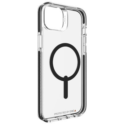 ZAGG Santa Cruz Snap iPhone 14 Plus Case - Clear - Left Side View