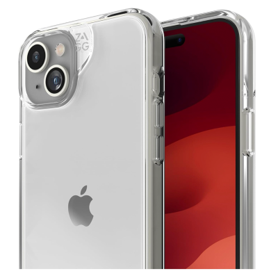 ZAGG Crystal Palace iPhone 15 Plus / 14 Plus Case - Clear - Front View
