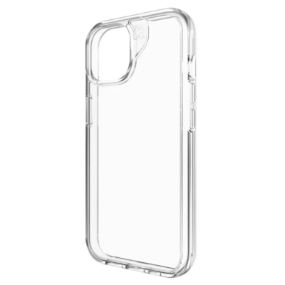 ZAGG Crystal Palace iPhone 15 / 14 / 13 Case - Clear - Side
