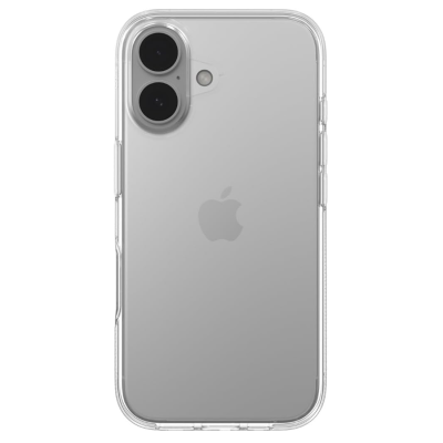 ZAGG Crystal Palace iPhone 16 Plus Case - Clear - Back View