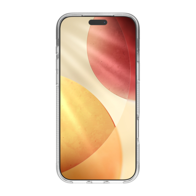 ZAGG Luxe iPhone 17 Pro Max Case - Clear - Front View