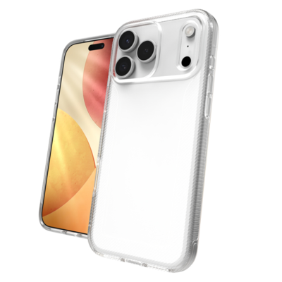 ZAGG Luxe iPhone 17 Pro Max Case - Clear - Side View