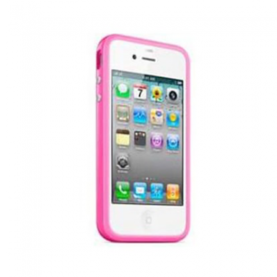 Ryse Bumper iPhone 4 Case - Pink - Side View
