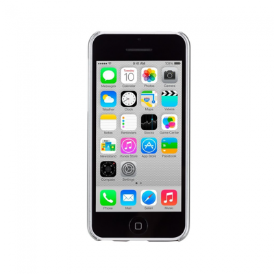 Case Mate Glimmer iPhone  5c Case - Silver - Front View