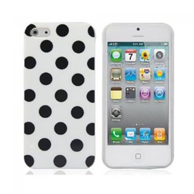 Ryse Polka Dot iPhone 5 / 5S / SE Case - White