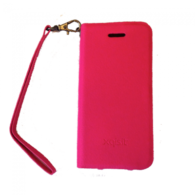 XQISIT Lady Book iPhone 5 / 5S / SE Case - Pink 