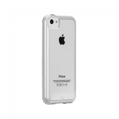 Case Mate Naked Tough iPhone  5c Case - Clear - Side View