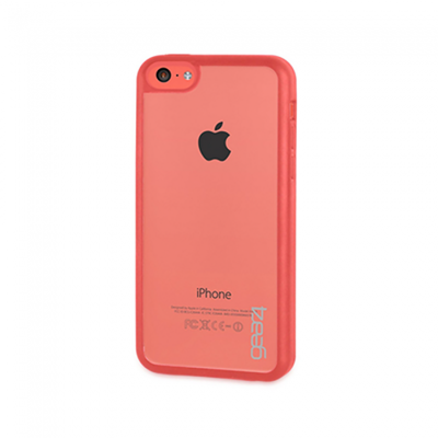 Gear4 IceBox Edge iPhone 5c Case - Coral - Back View