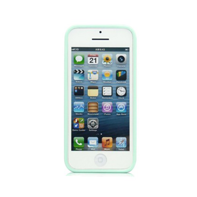 Ryse Frosted Back iPhone 5c Case - Mint Green - Front View