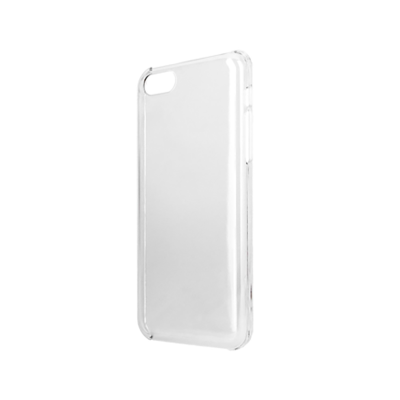 XQISIT iPlate Glossy iPhone 5c Case - Clear - Side View
