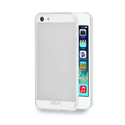 Azuri Transparent iPhone 5 / 5S / SE Case - Clear