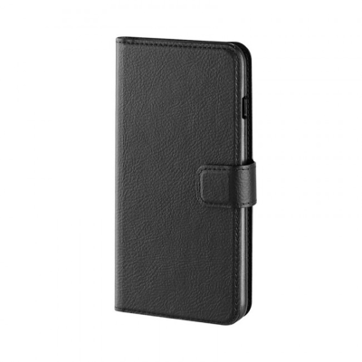 XQISIT Slim Wallet iPhone 7 Plus Case - Black - Side View