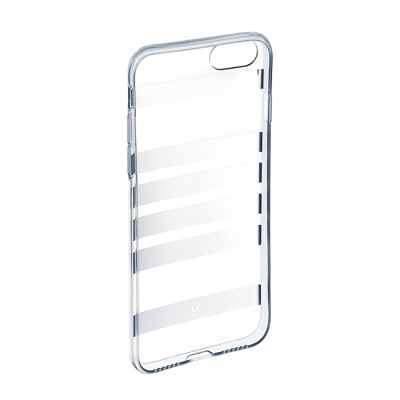 XQISIT Stripes Shell iPhone SE (2020) / 8 / 7 Case - Side View