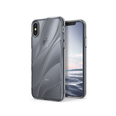 Ringke Flow iPhone XS / X Case - Smoke Black