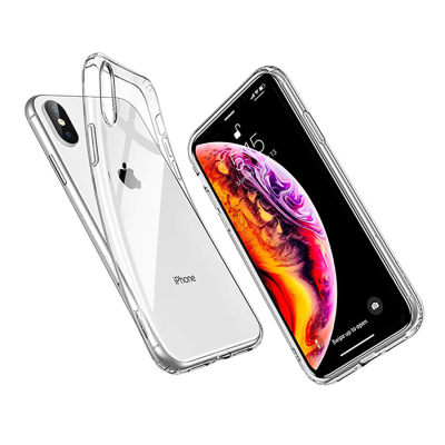 Ryse Crystal TPU iPhone XS / X Case - Clear - Side View