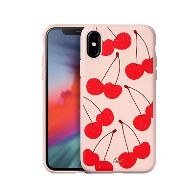 LAUT Tutti Frutti iPhone XS Cover - Pink